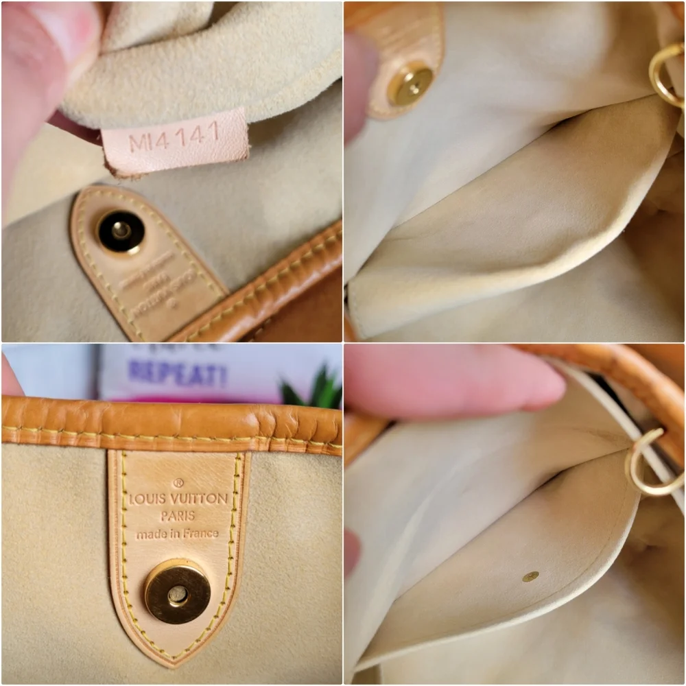 Louis Vuitton Monogram Canvas Hobo with Vachetta Leather Strap